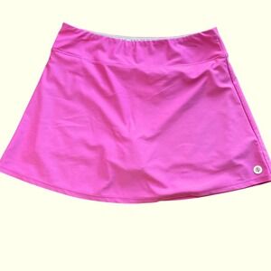 Coolibar Pink UPF 50+ Sandbar Swim Skort Pink Size L